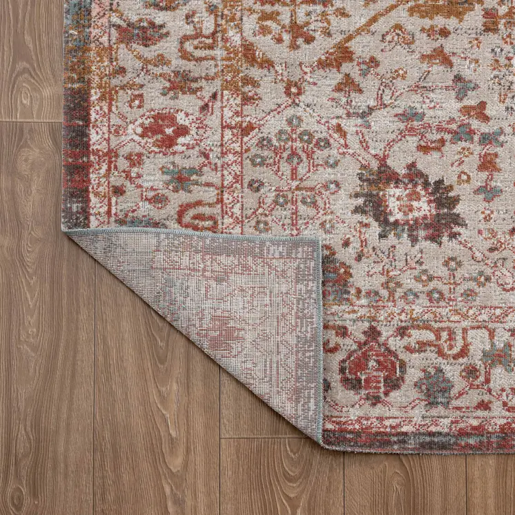 8' X 10' Beige Indoor Outdoor Area Rug