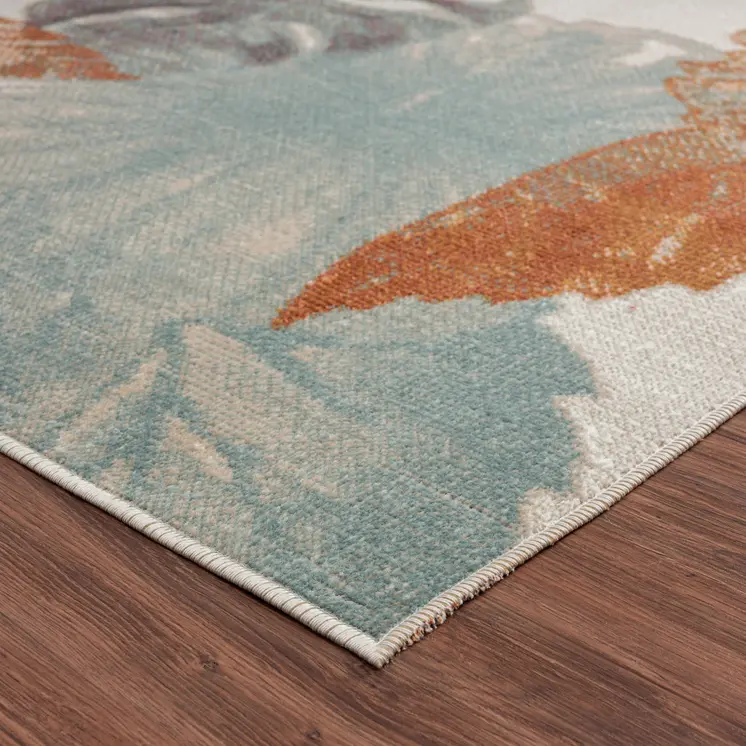 8' X 10' Cream Indoor Outdoor Area Rug