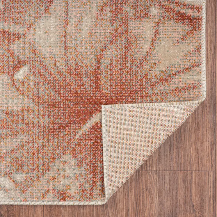 8' X 10' Cream Indoor Outdoor Area Rug