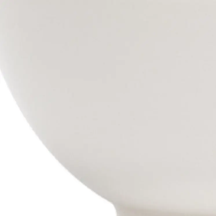 White Porcelain Large Round Serve Bowl