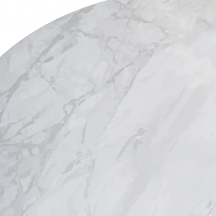 15" X 15" Silver And Gray Abstract Round Placemats