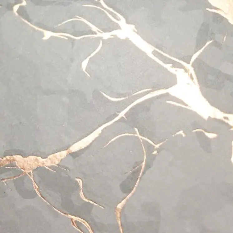 12" X 18" Gold And Silver Abstract Agglomerated cork Placemats
