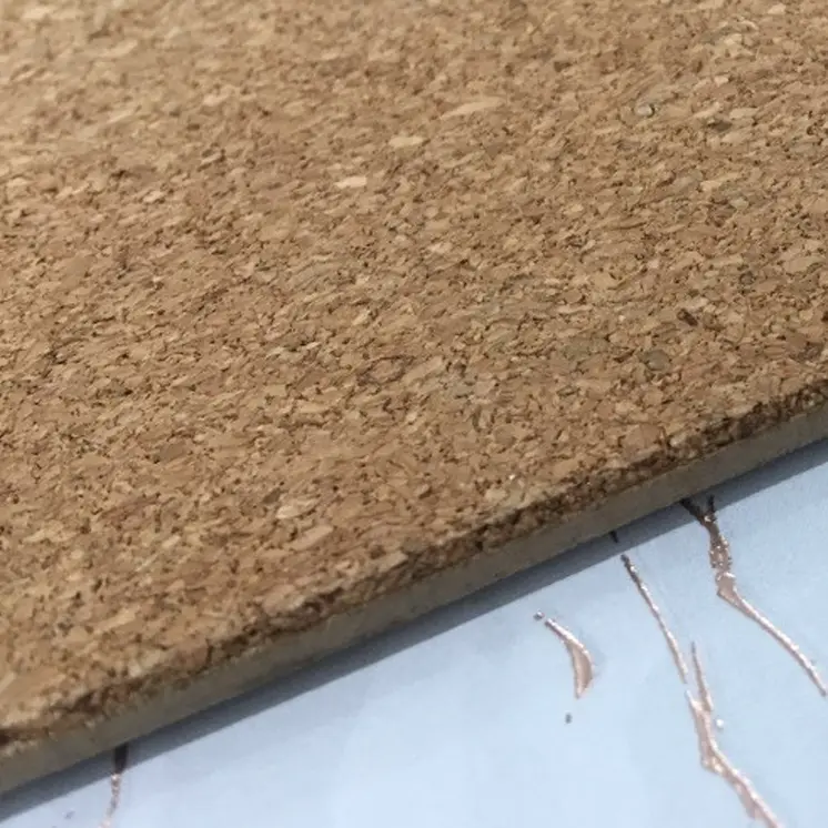 12" X 18" Gold And Silver Abstract Agglomerated cork Placemats