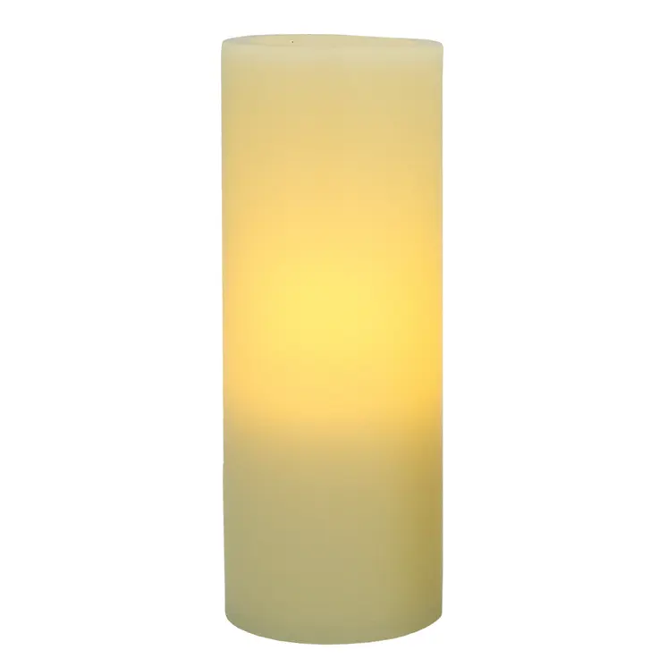 5" Ivory Flameless Pillar Candle
