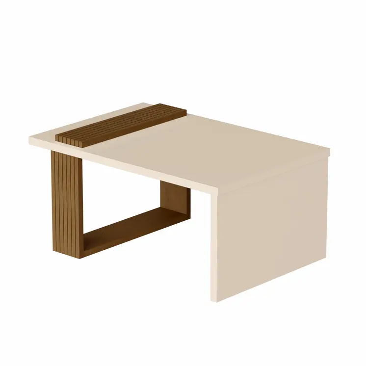 32" Off White Coffee Table