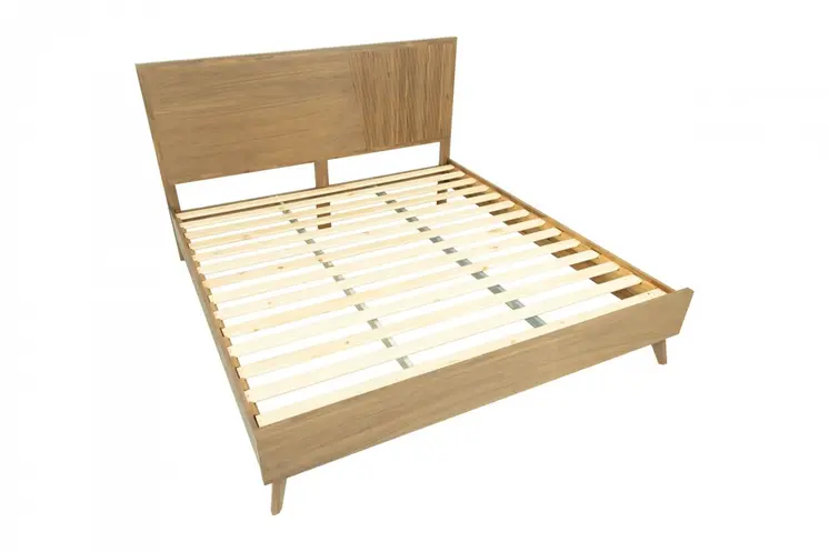 Natural Wood Queen Bed Frame