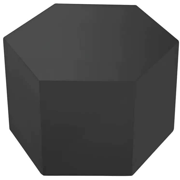9" Gray Wood End Table