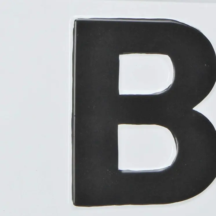 8" X 25" White and Black Handcrafted Bar Metal Wall Decor