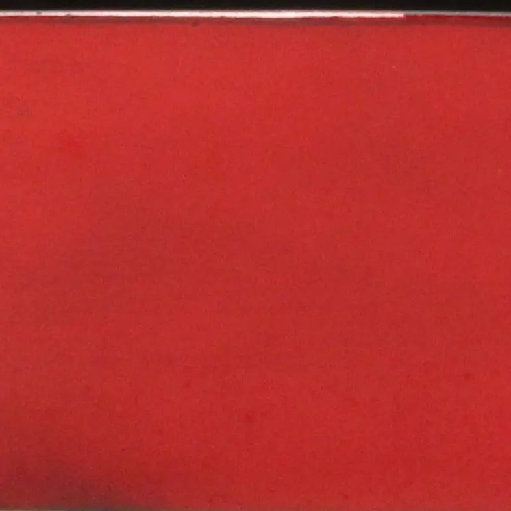 8" Red Recycled Plastic Indoor Outdoor Rectangular Planter Box