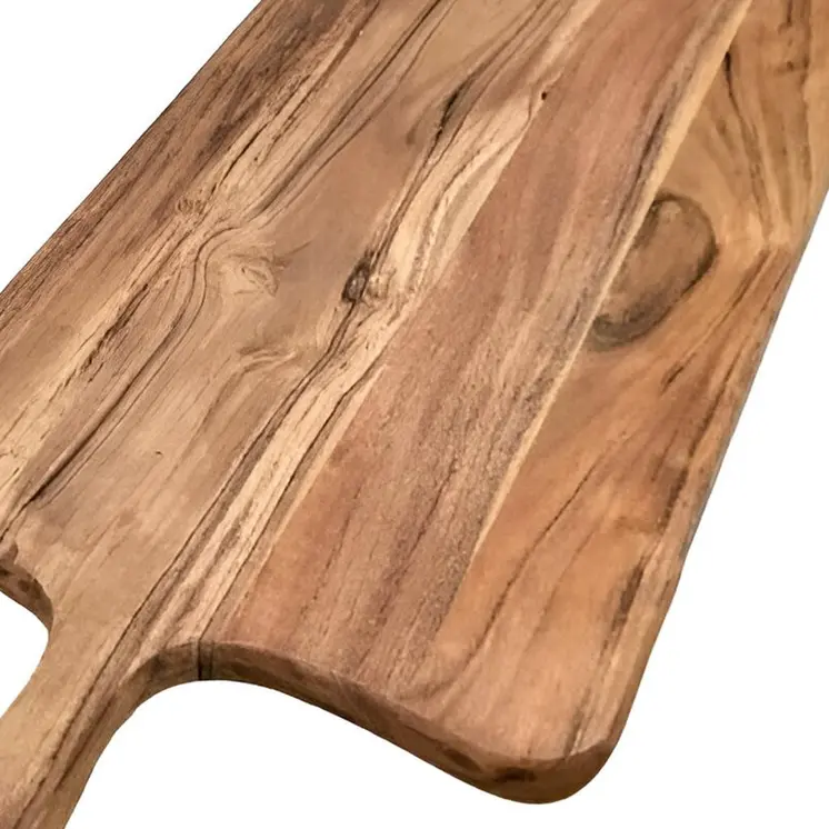 28" Rectangle Solid Wood Cutting Board