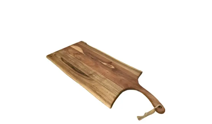 39" Rectangle Solid Wood Cutting Board