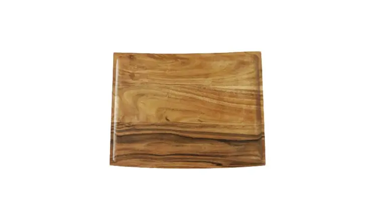 13" Brown Solid Wood Colorado Cheese Board
