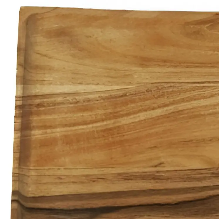 13" Brown Solid Wood Colorado Cheese Board