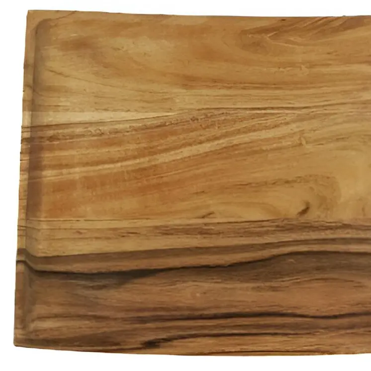 13" Brown Solid Wood Colorado Cheese Board