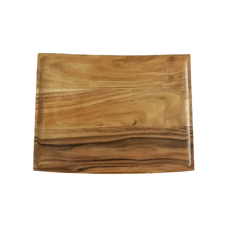 13" Brown Solid Wood Colorado Cheese Board