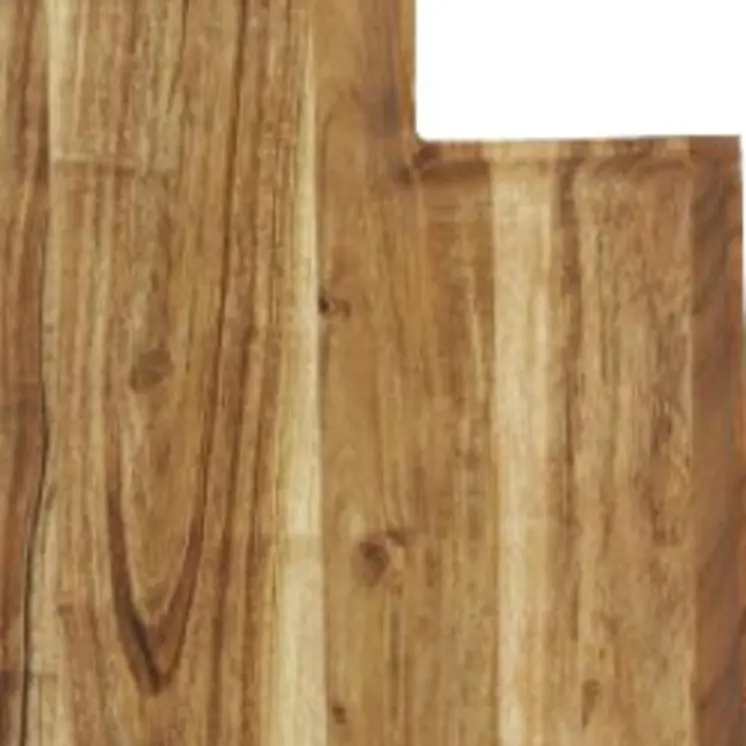 14" Brown Solid Wood Utah Cheese Board
