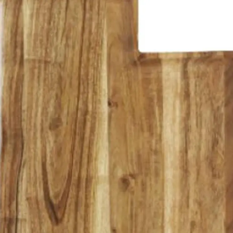 14" Brown Solid Wood Utah Cheese Board
