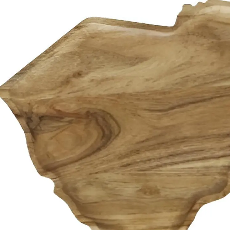 14" Brown Solid Wood South Carolina Cheese Board