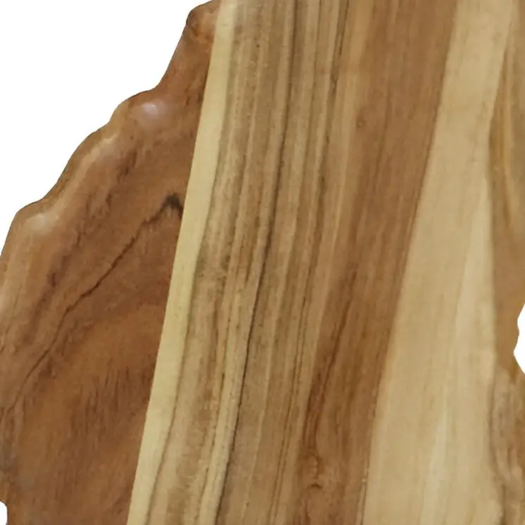 13" Brown Solid Wood Georgia Cheese Board