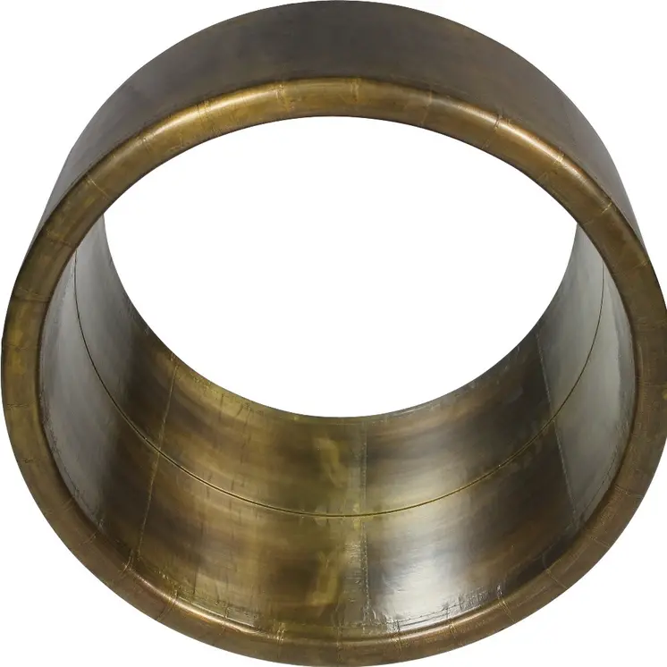 21" Brass Round Metal Framed Accent Mirror