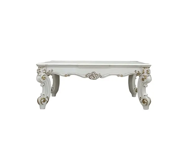 53" Pearl Wood Coffee Table