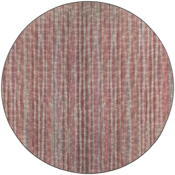 10' Pink Round Ombre Tufted Handmade Area Rug