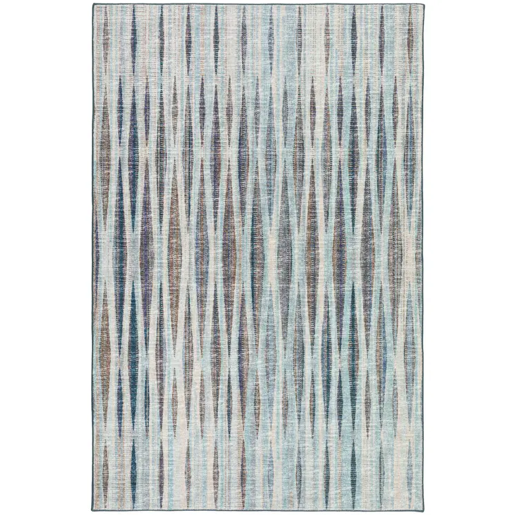 8' X 10' Blue Ombre Tufted Handmade Area Rug