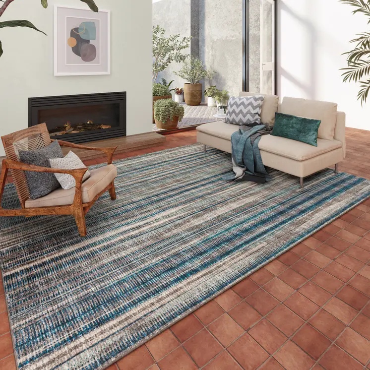 9' X 12' Brown Ombre Tufted Handmade Area Rug