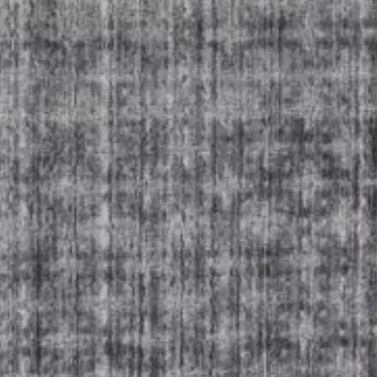 8' X 10' Dark Grey And Silver Medallion Hand Loomed Area Rug