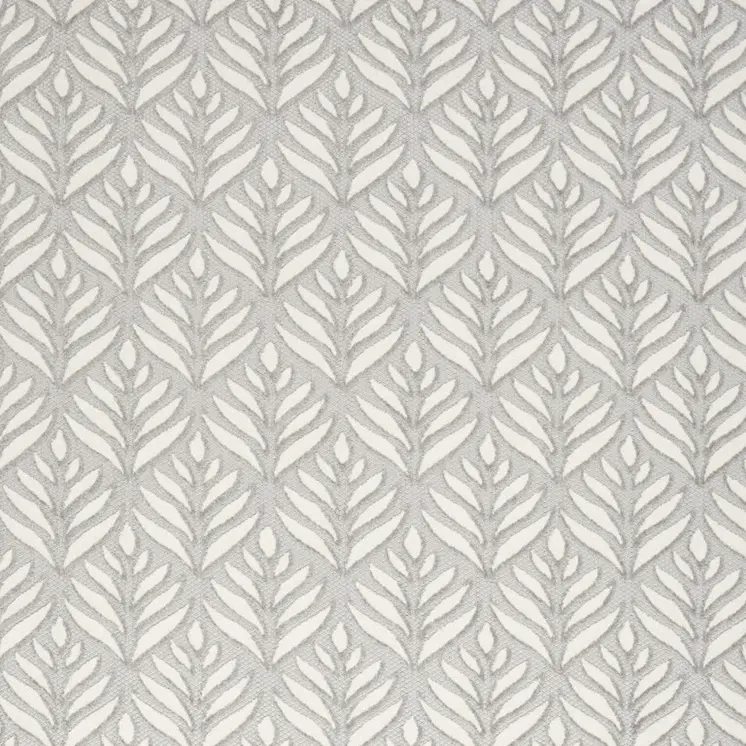 8' X 11' Gray Floral Non Skid Indoor Outdoor Area Rug