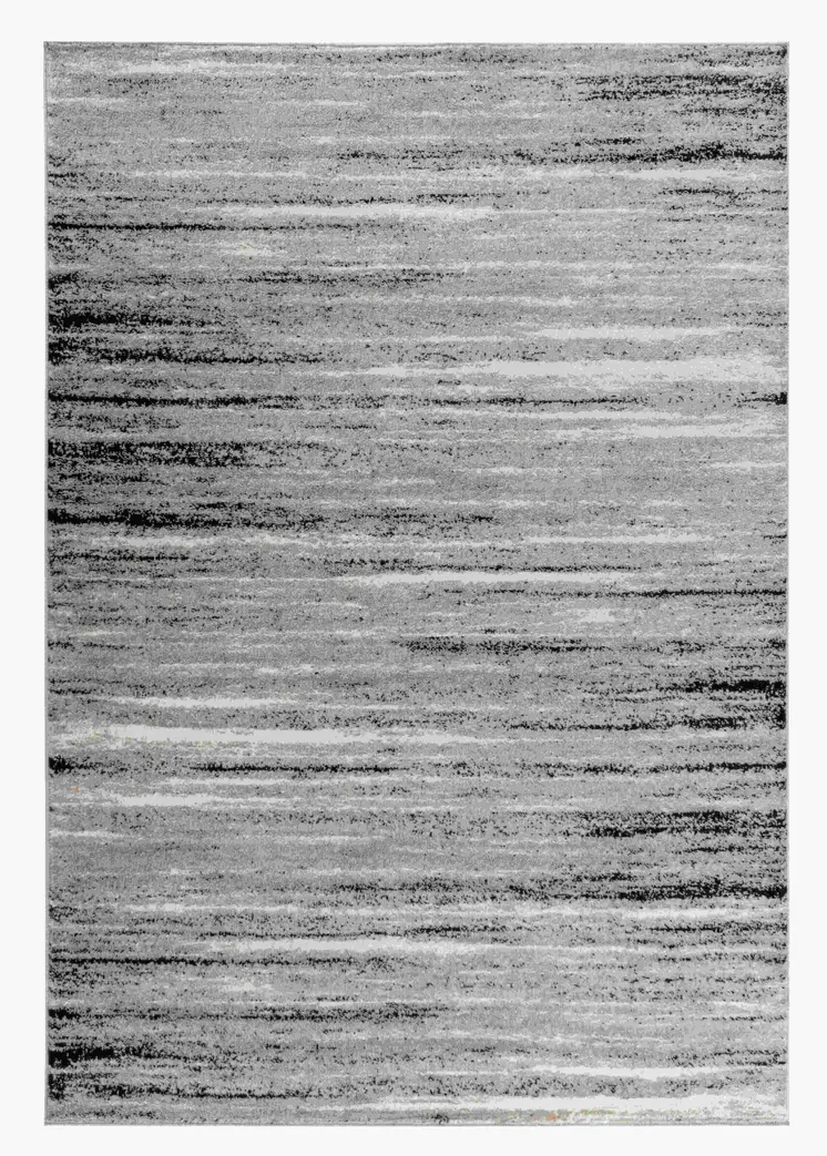4' X 6' Grey Abstract Area Rug