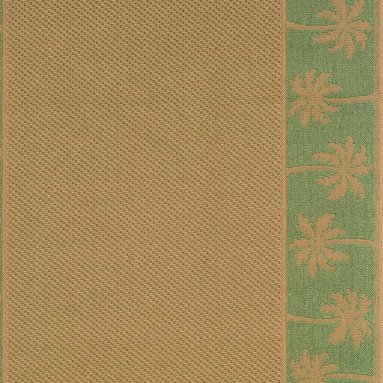 2' X 4' Beige Stain Resistant Indoor Outdoor Area Rug