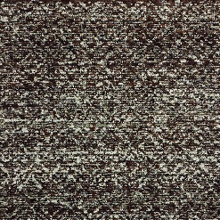 8' Gray Geometric Runner Rug