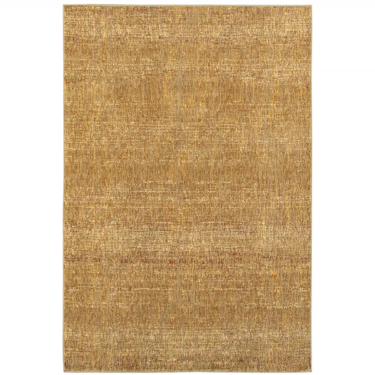 3' X 5' Brown Power Loom Area Rug