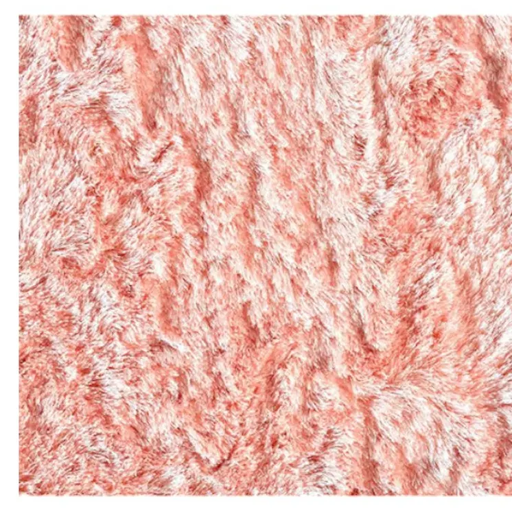 2' X 3' Pink Shag Tufted Handmade Area Rug