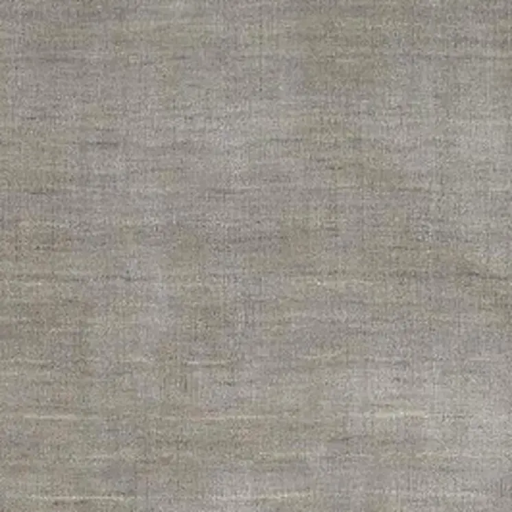 8' Gray And Ivory Shag Hand Woven Runner Rug