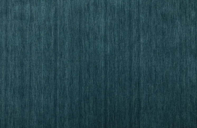 10' Blue And Green Round Wool Hand Woven Stain Resistant Area Rug