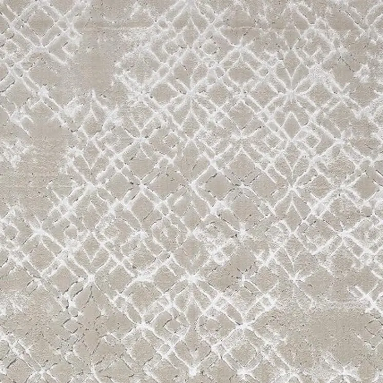 2' X 3' Silver Gray And White Abstract Stain Resistant Area Rug