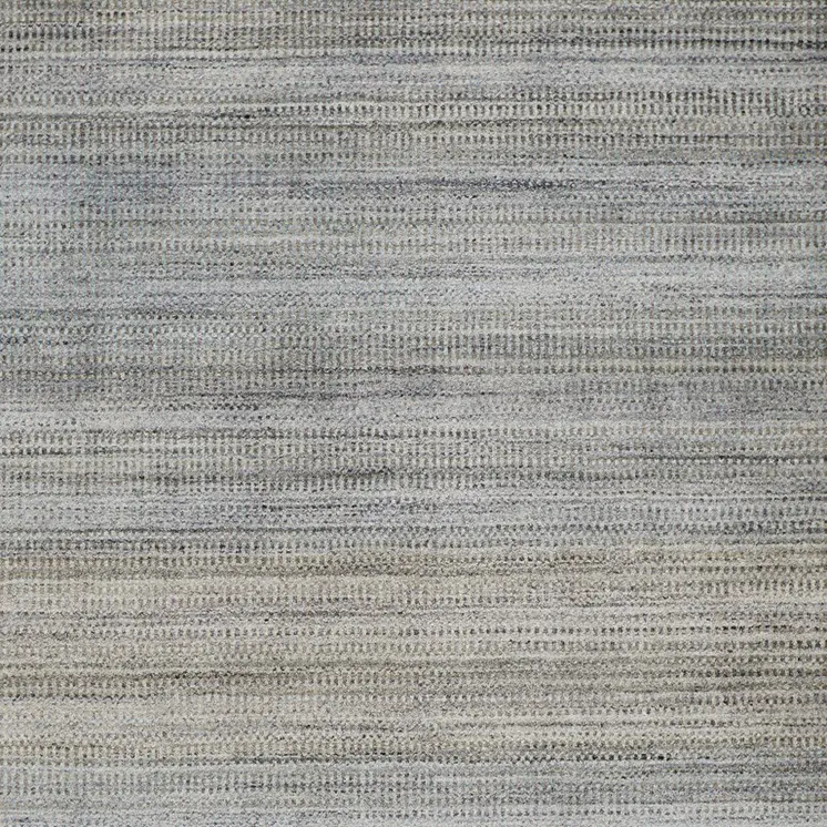5' X 8' Blue Gray And Purple Ombre Hand Woven Area Rug