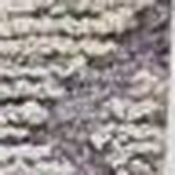 10' X 14' Gray and Ivory Wool Abstract Hand Tufted Area Rug