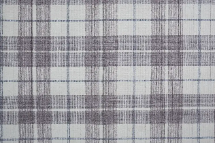 4' X 6' Gray Taupe And Ivory Abstract Hand Woven Stain Resistant Area Rug