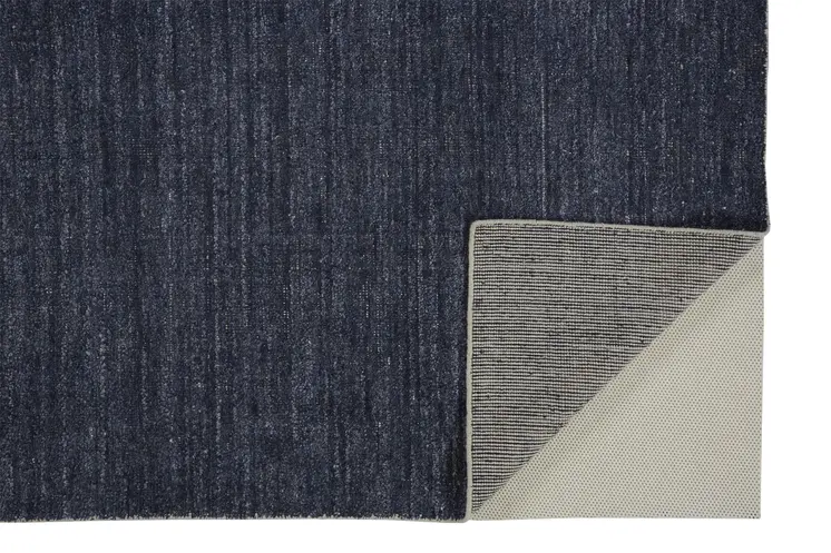 4' X 6' Blue Hand Woven Area Rug