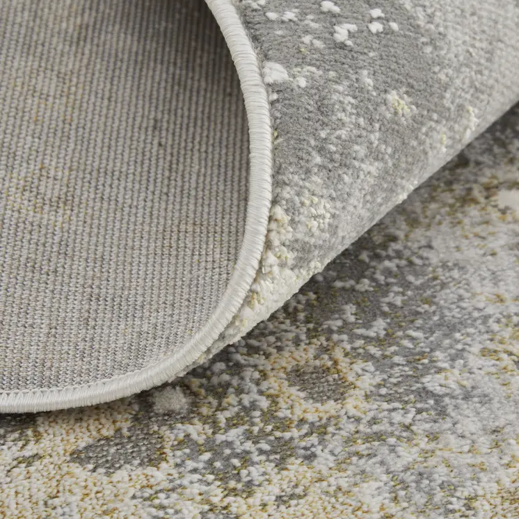 10' X 13' Gray Abstract Area Rug