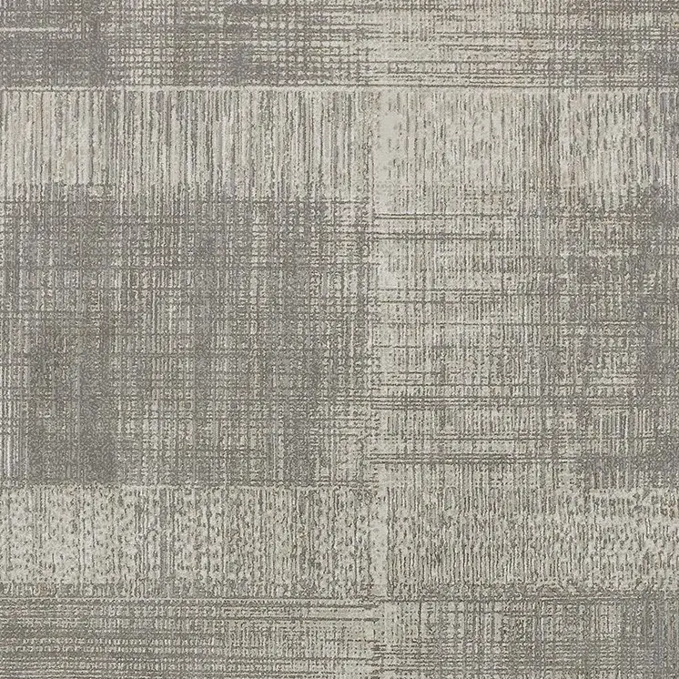 13' X 20' Gray And Ivory Abstract Area Rug