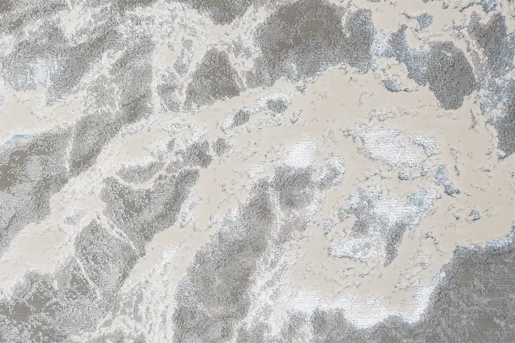 13' X 20' Gray and Ivory Abstract Area Rug
