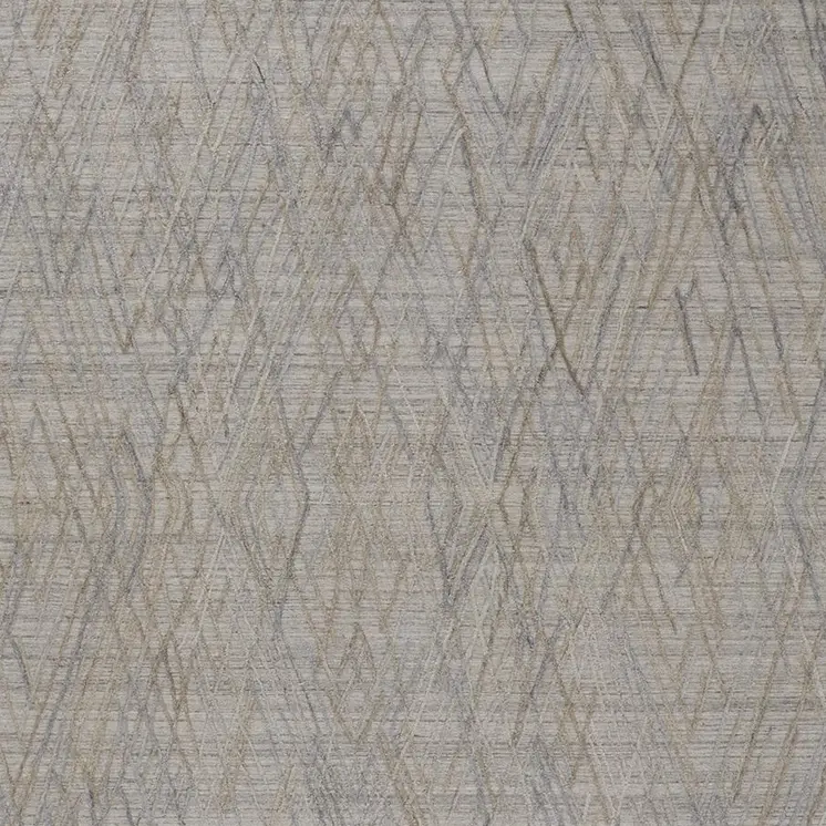 10' X 14' Gray And Blue Abstract Hand Woven Area Rug