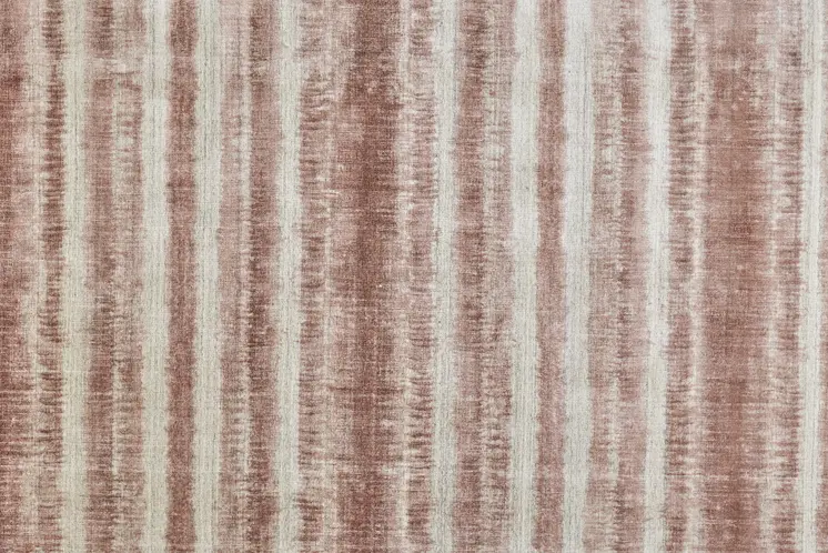 10' X 14' Tan Ivory And Pink Abstract Hand Woven Area Rug