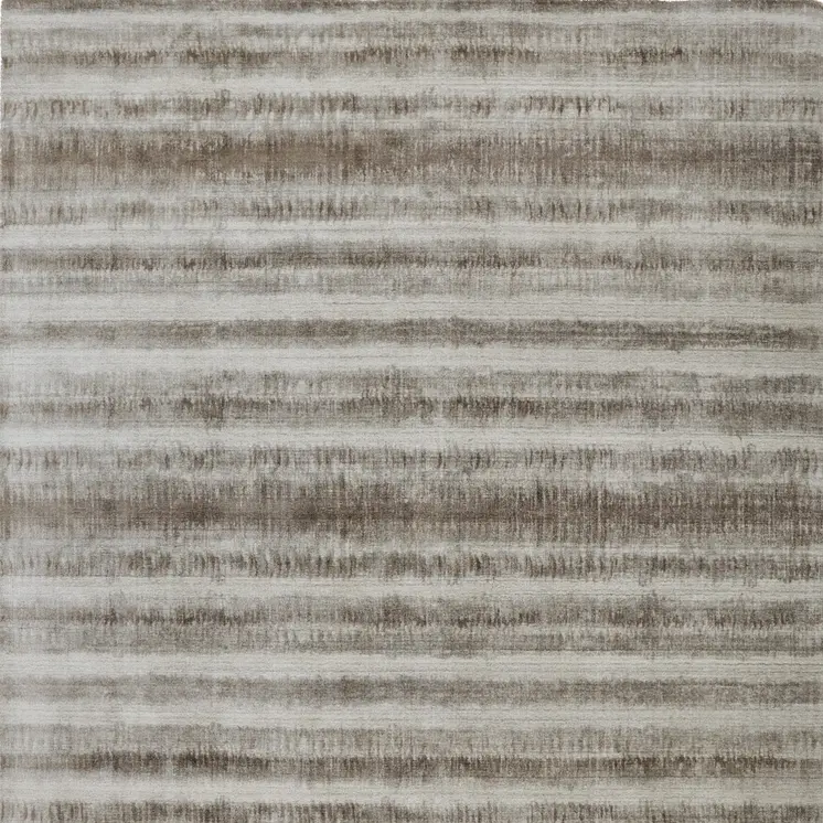 2' X 3' Tan Ivory And Brown Abstract Hand Woven Area Rug