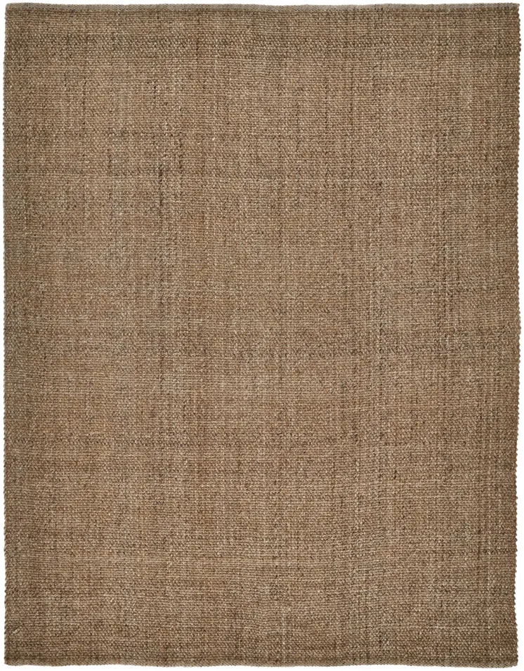 12' X 15' Brown Hand Woven Area Rug