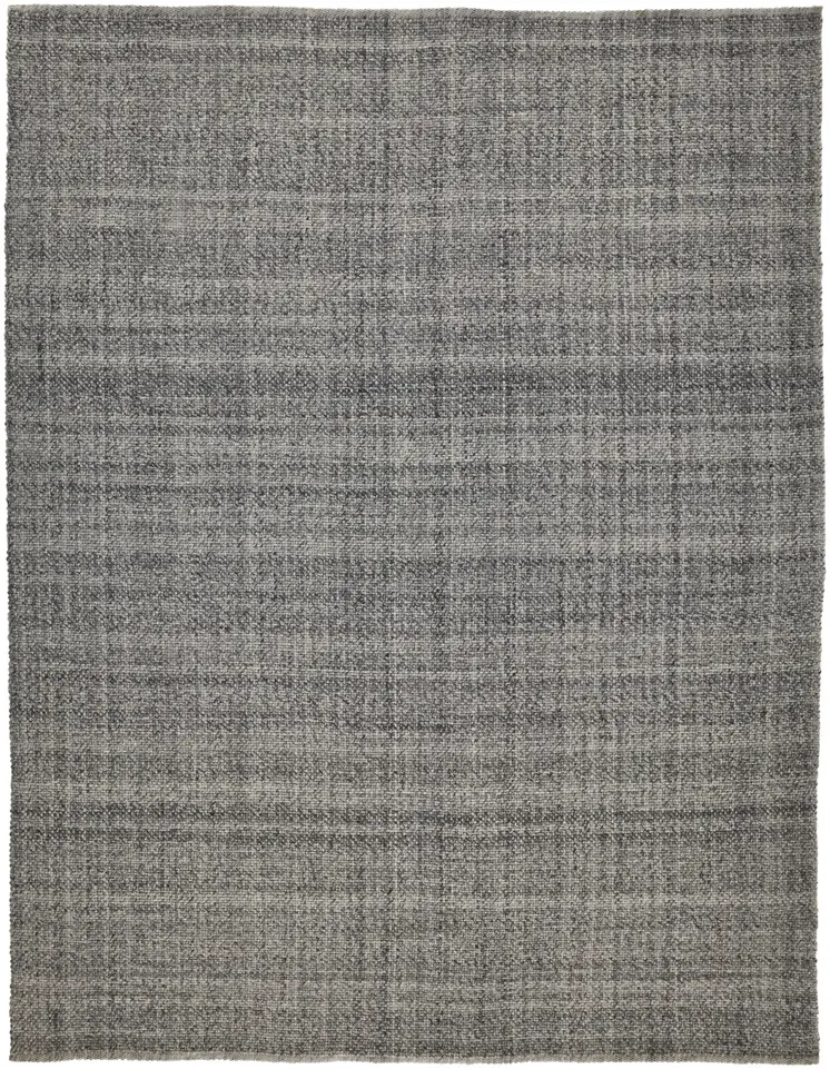 12' X 15' Gray Hand Woven Area Rug